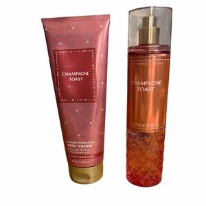 Bath‎ & Body Works Champagne Toast Body Cream and Mist Duo